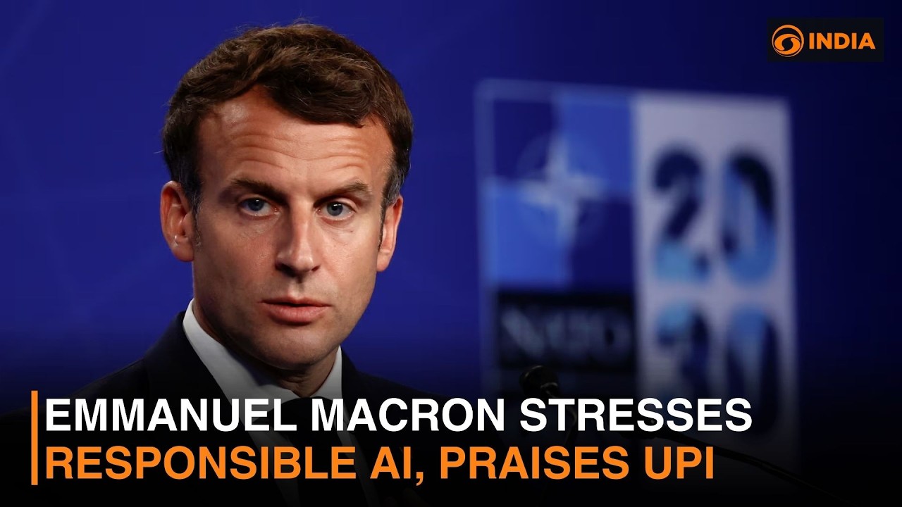 Emmanuel Macron stresses responsible AI, praises UPI & more news | DD India Newshour | 2 PM IST