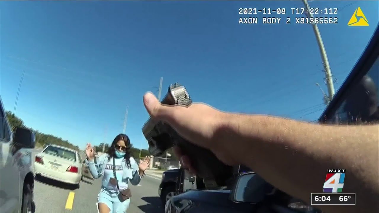 Body cam captures New York murder suspect&rsquo;s Jacksonville arrest