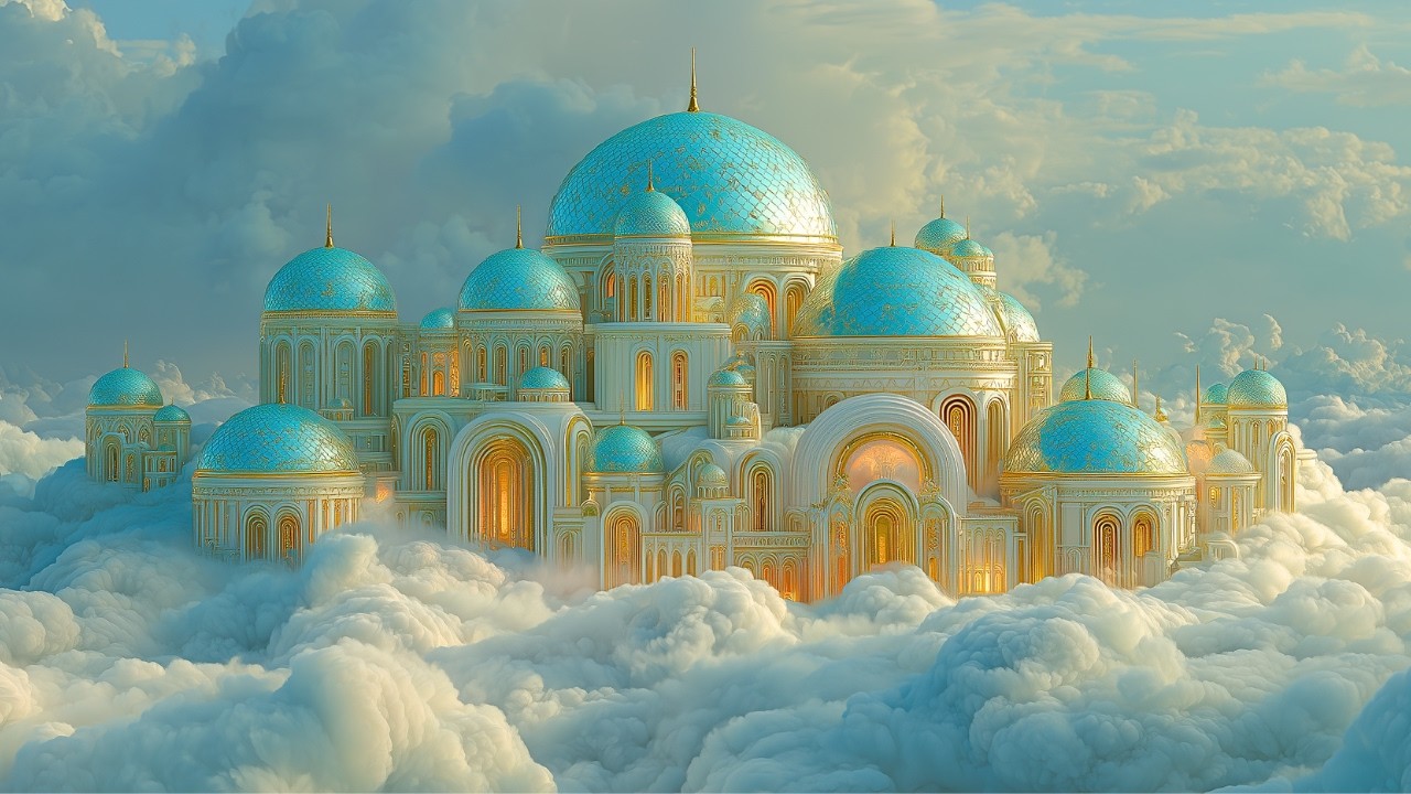 When Silence Becomes Architecture | Celestial 4K Fantasy Spaces to Breathe