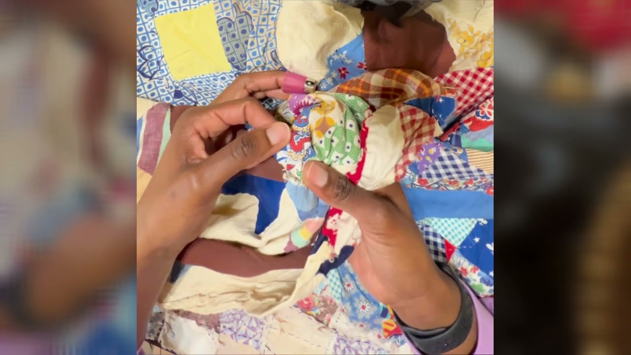 I Finally Started My Great-Grandma's Quilt Repair!