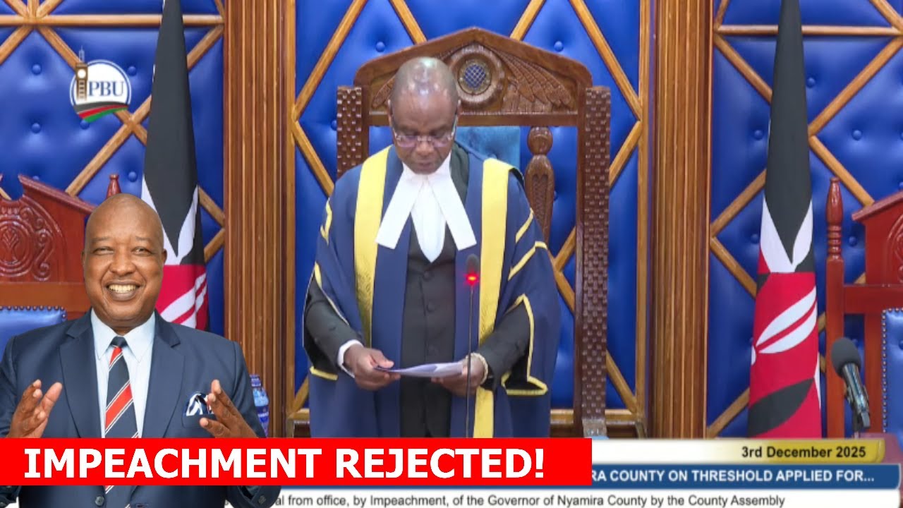 Fireworks as Senate rejects impeachment of Nyamira Governor Amos Nyaribo, warns MCAS!🔥