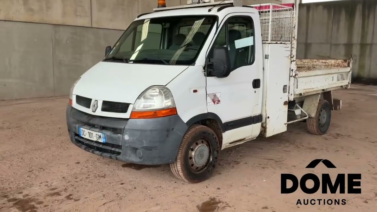 8002 - 2005 Renault Mascott DCi120 bedrijfswagen/kipper