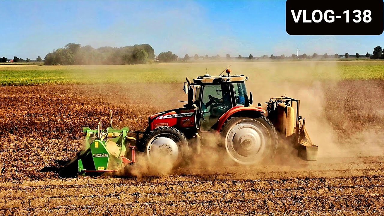 FARMVLOG #138 aardappelen loof klappen