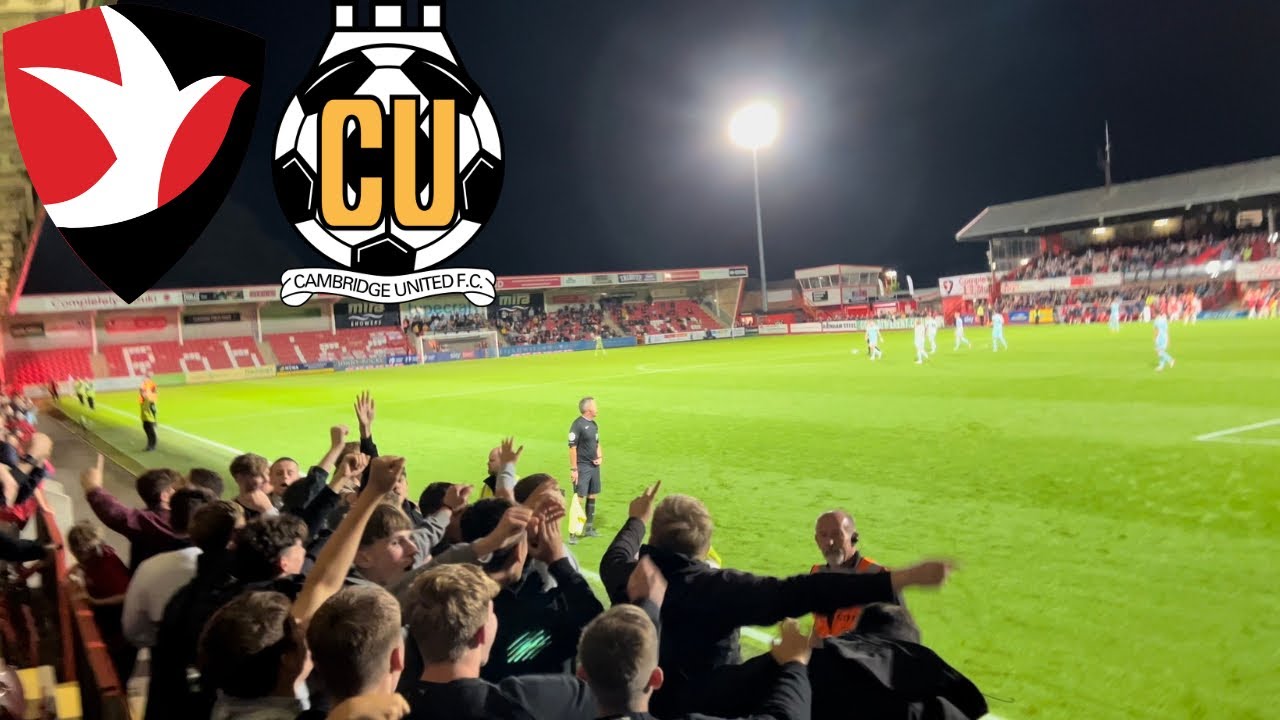 Nlundulu Wondergoal, May Hits Record Goal, Limbs! Cheltenham Town Vs Cambridge United Matchday Vlog