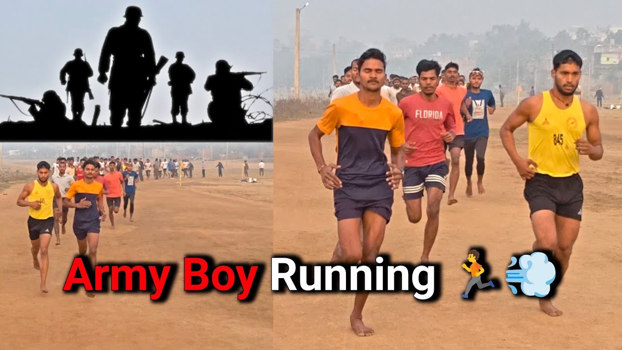 आर्मी बैच लड़कों का धमाकेदार रनिंग टेस्ट! कृति डिफेंस एकेडमी नवादा | Army Running Timing 💪🏃‍♂️🔥🇮🇳