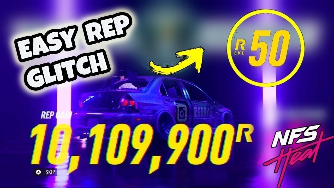 *EASY* BEST REP GLITCH/STRATEGY - FASTEST WAY TO LEVEL 50! - NFS HEAT 2025