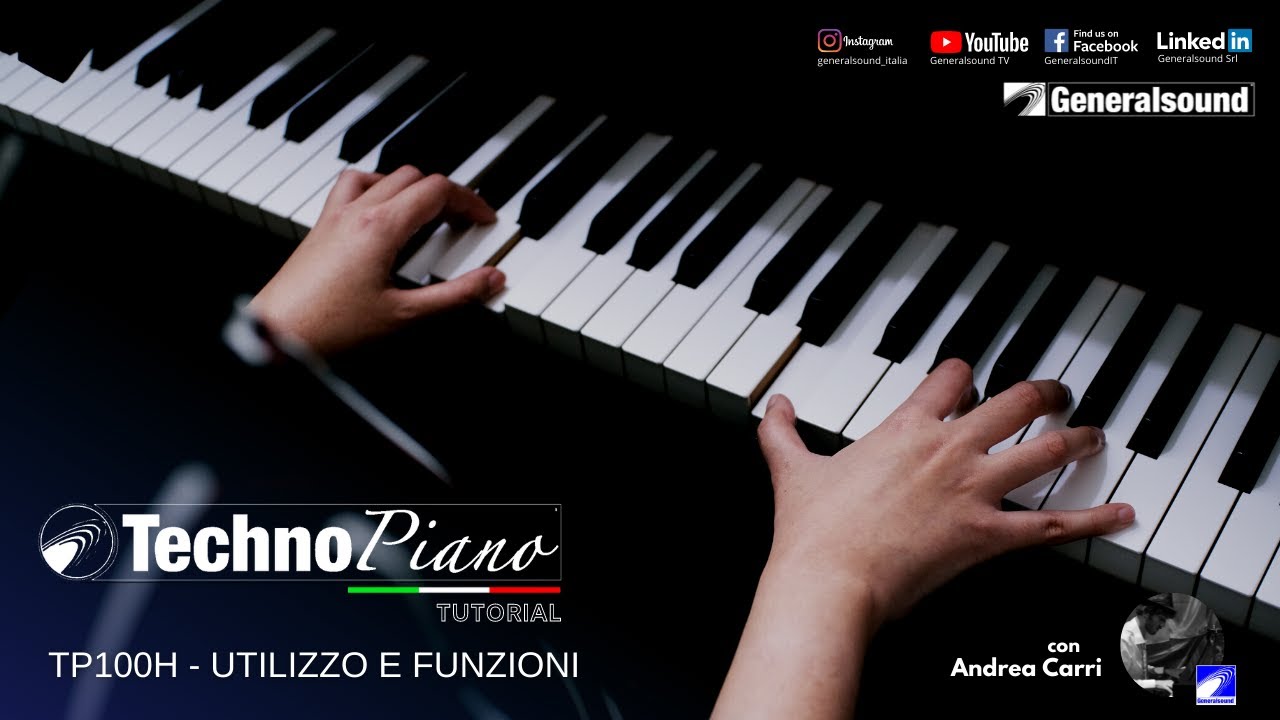 Technopiano TP100H - Guida alle funzioni speciali - Generalsound TV
