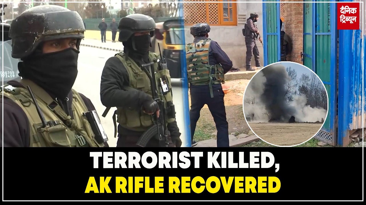 Budgam Encounter: Army kills terrorist, AK rifle recovered during joint search operation in Kashmir