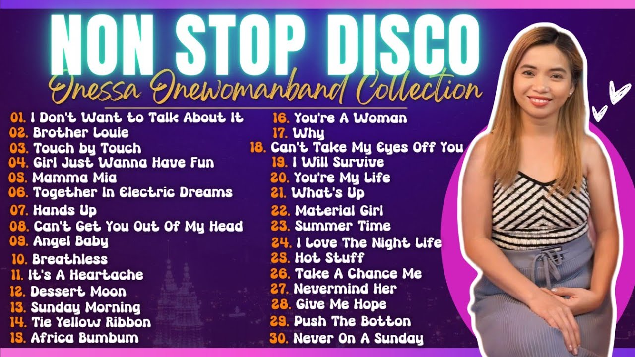 🕺2026 NEW NON-STOP DISCO MUSIC | ONESSA ONEWOMANBAND | COVERSONGS 🕺 #onessaonewomanband #coversong