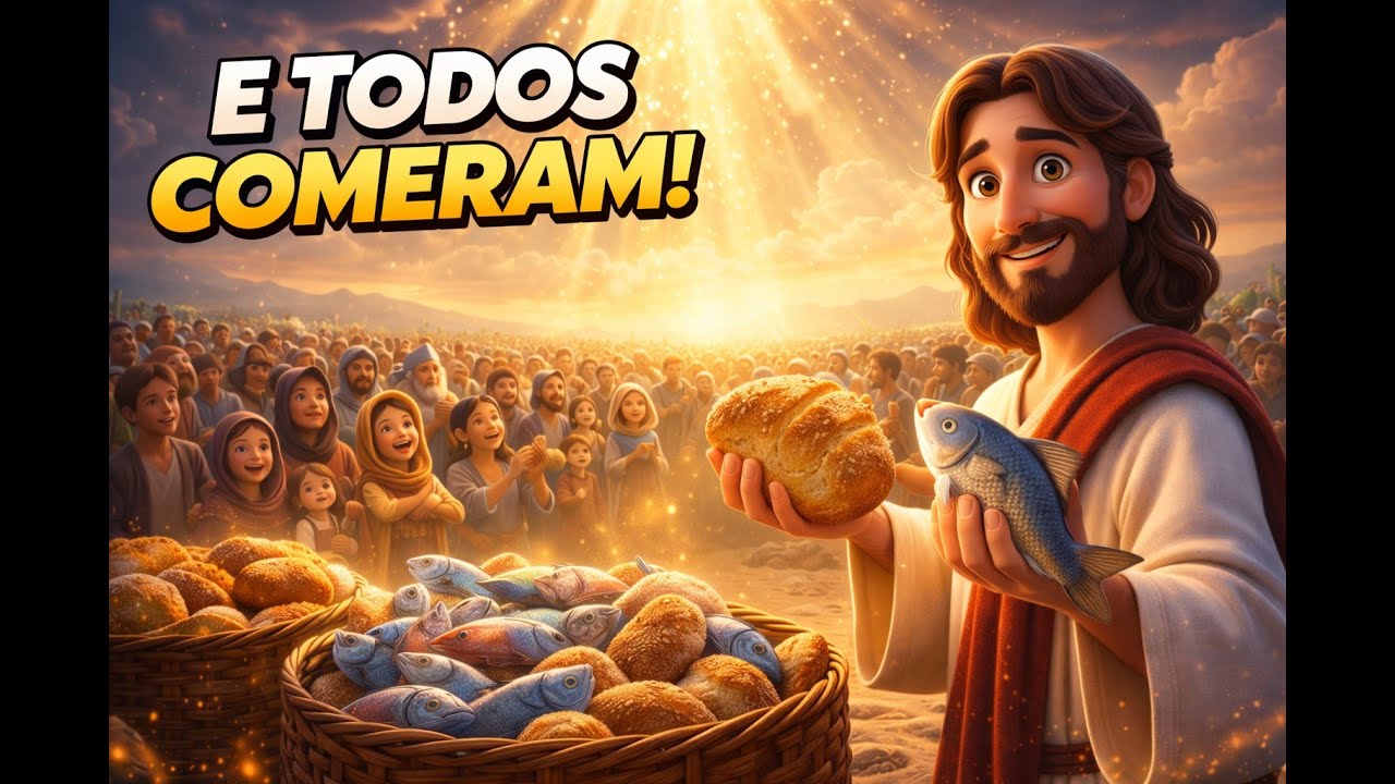 A multiplicação dos pães | Um MILAGRE de Jesus