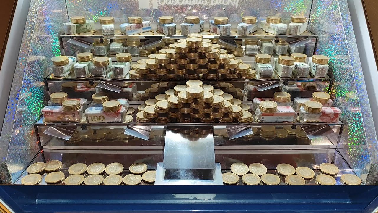 JUEGO FLUIDO Y EMOCIONANTE!!! @CONOCIENDOELBARRIO  (MAQUINA TRAGAMONEDAS DE CASCADA $10)