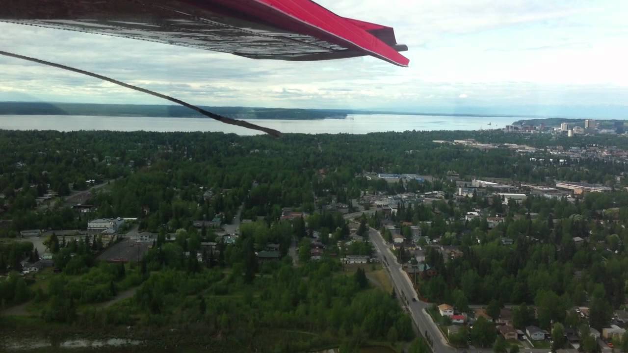 Rust's Flying Service Flightseeing - Lake Hood Landing