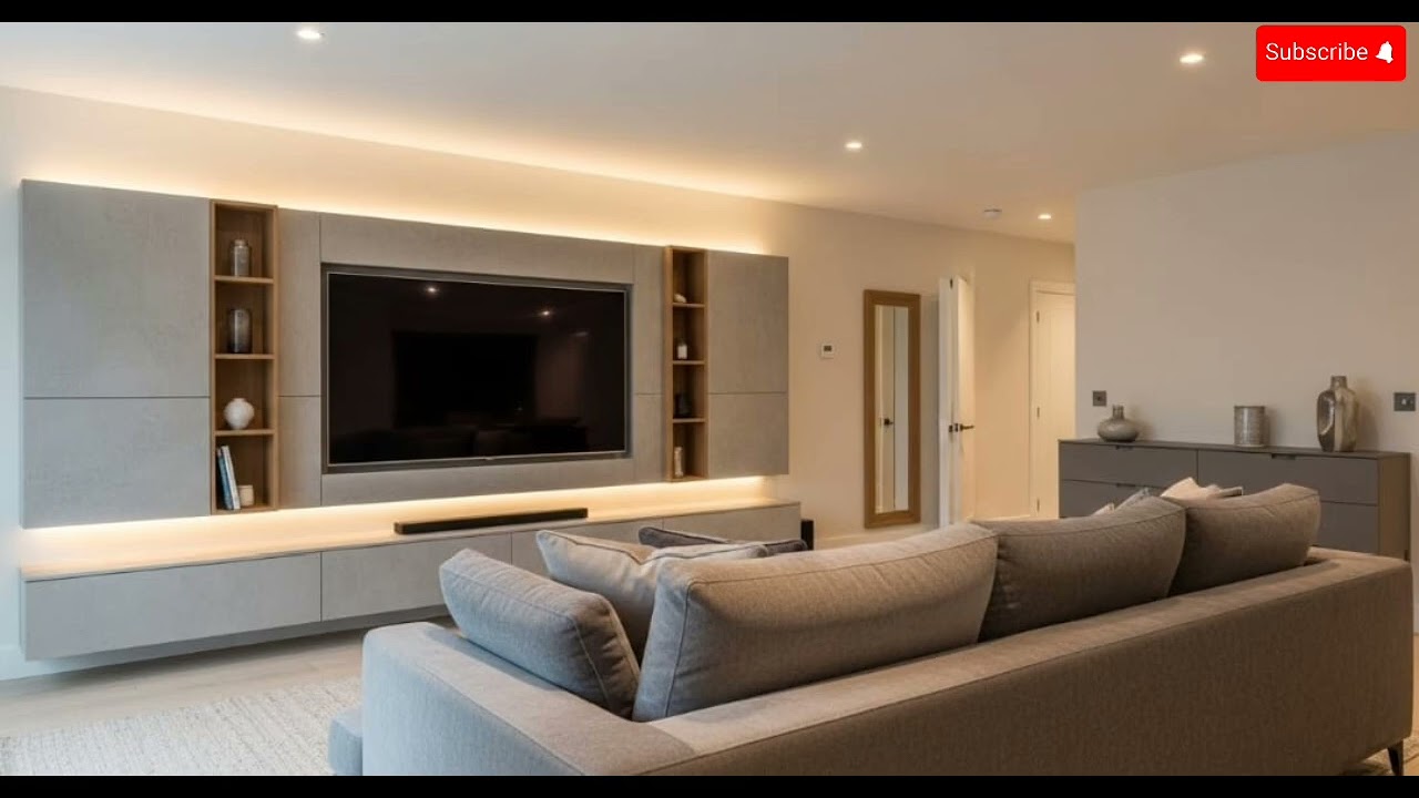 Stylish TV Hall Decoration Ideas | Small & Large Living Room Design