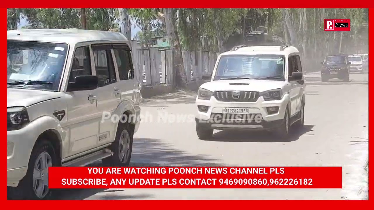 _Nasha Mukht Abhiyan: LG Manoj Sinha arrives in Poonch._