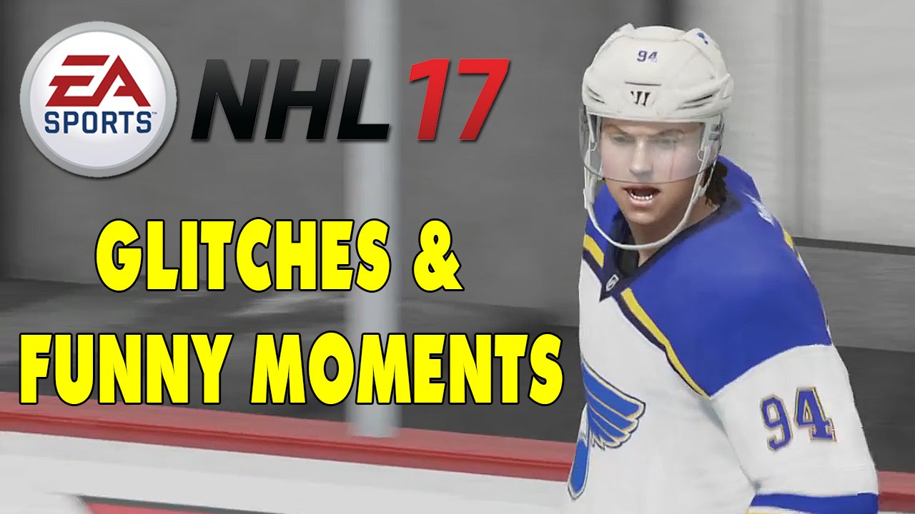 NHL 17 - Glitches and Funny Moments!
