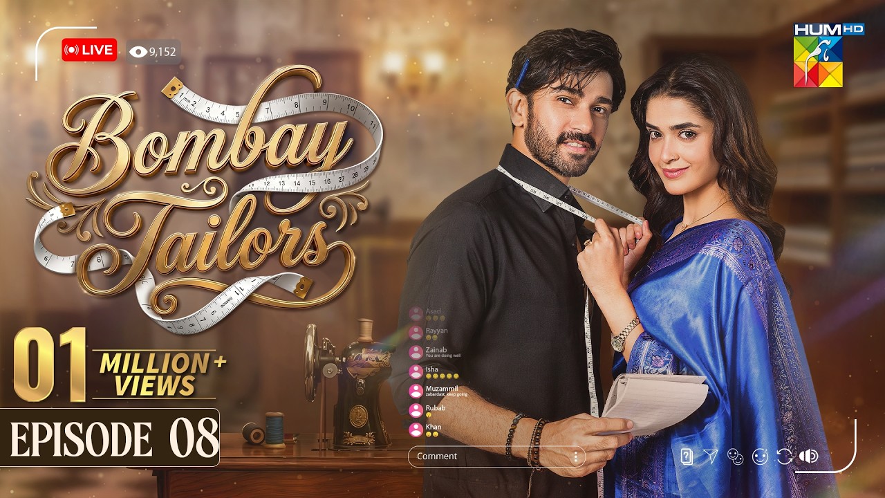 Bombay Tailors - Episode 08 [Eng Sub] - 04 Aug 2026   [ Anika Zulfikar & Ali Ansari ]  - HUM TV