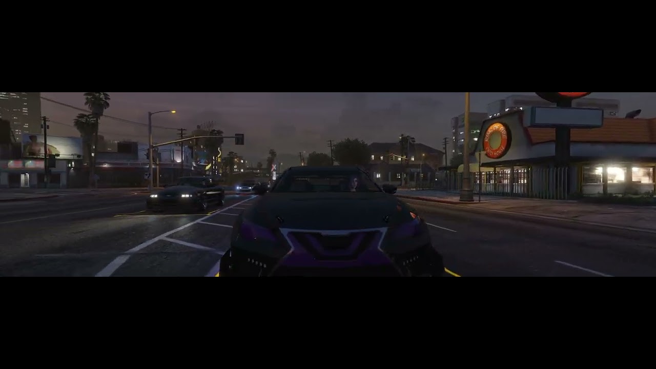 Grand Theft Auto Five - Street Racing - Dam! Close Race