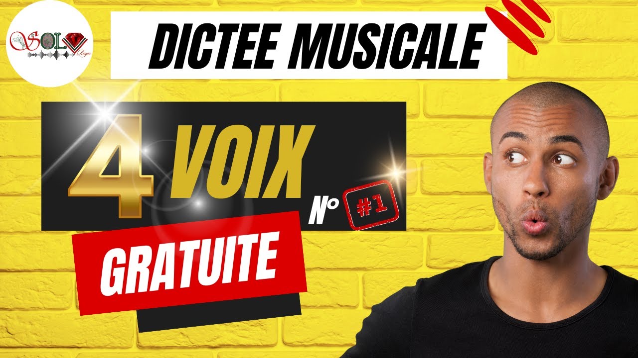 Dictée musicale à quatre voix N°1