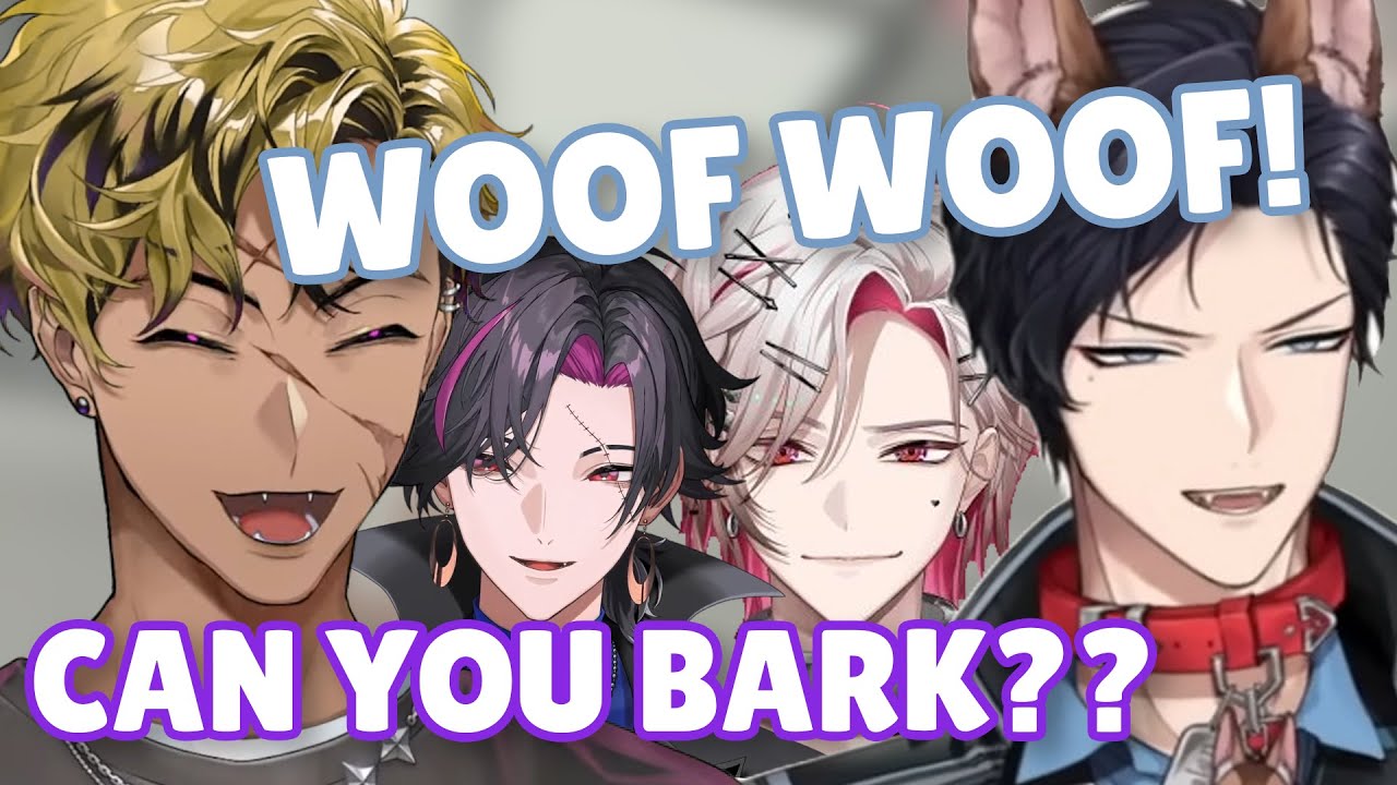 The stream just started and Vanta already ask Caelen to bark