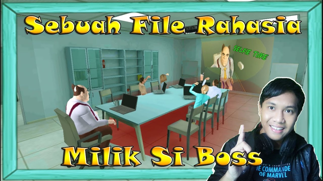 Mengungkap File Rahasia Boss|Rahasia Memalukan - Scary Boss 3D Indonesia Part 5