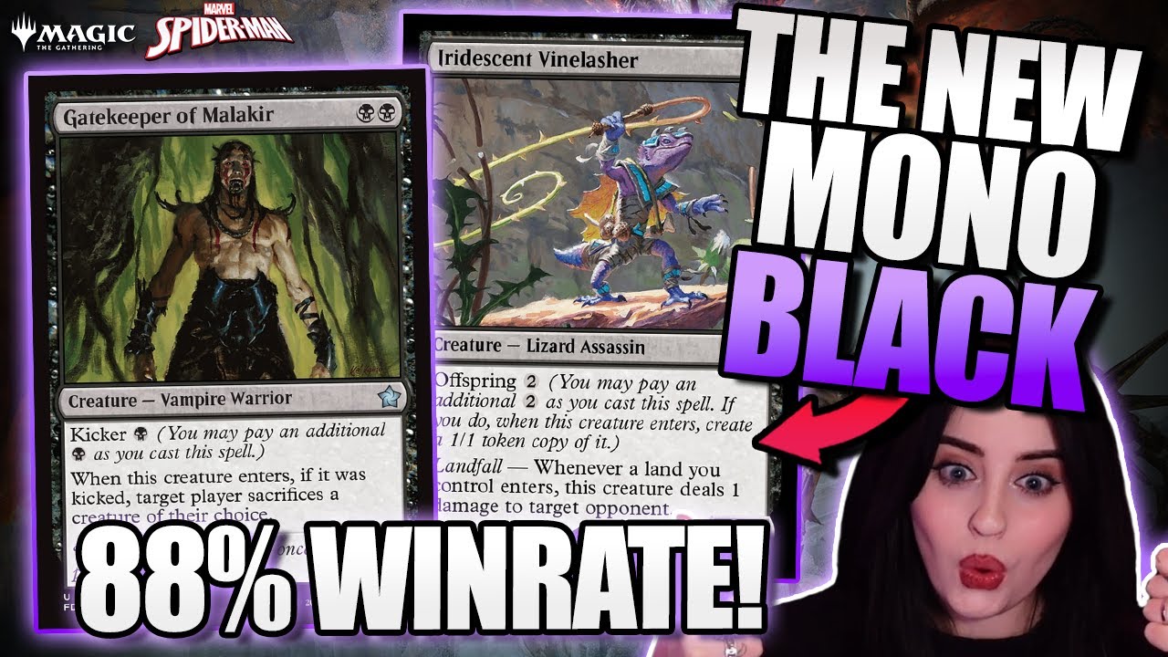 Mono Black Just Keeps Getting Better!💀 | Standard MTG Arena