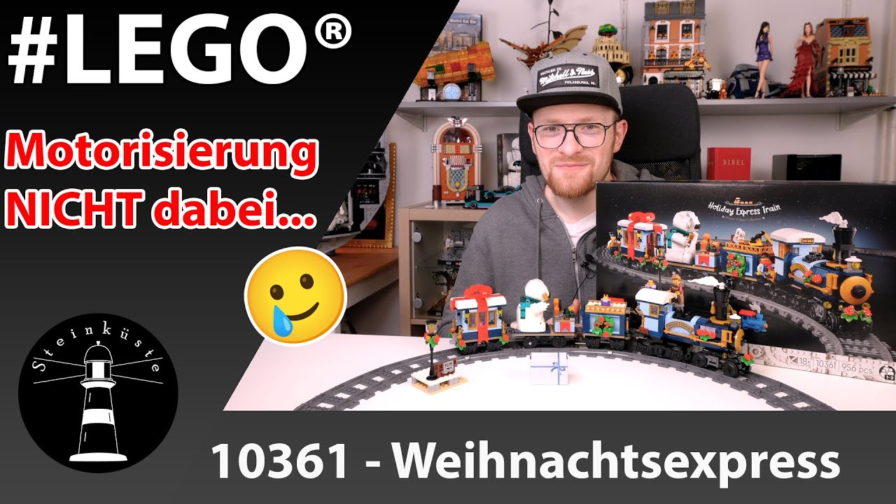 Ernsthaft ÜBER 200€ damit der Zug fährt? 🤯 -  LEGO® 10361 Weihnachtsexpress - Holiday Express Train