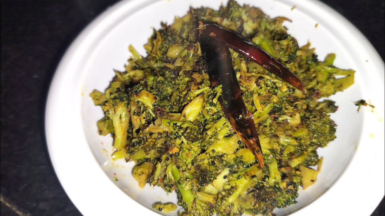 Easy and simple tasty 😋 broccoli sabji 🥦 recipe 