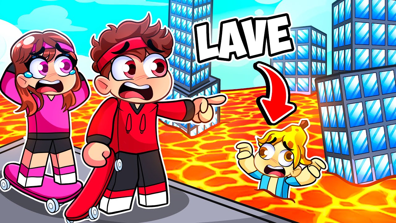 Je SKATE avec ma FANGIRL mais le sol est de la LAVE sur Skate 4 !