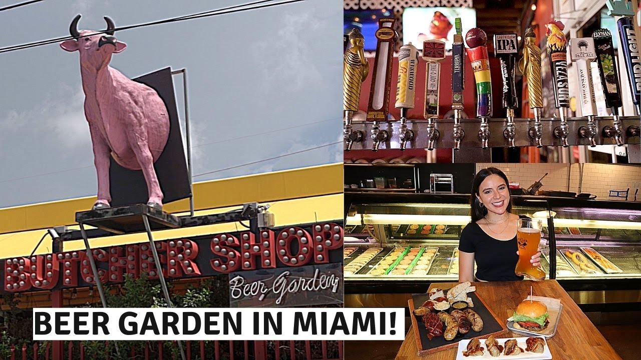 Beer, Burgers, Sausage, and a DJ! The Butcher Shop - Top Restaurants in Miami, FL