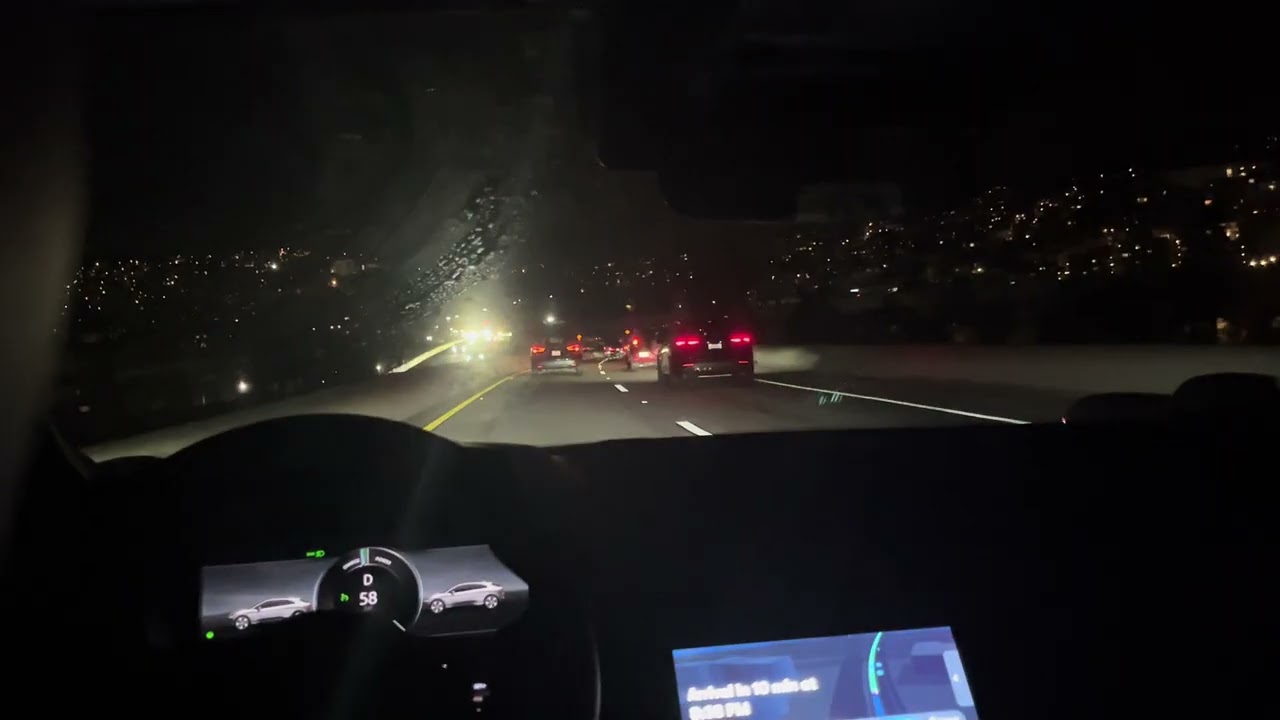 Waymo Back On The Same Freeway (With Audio + Different Video)