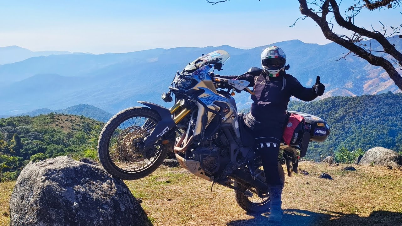 #AfricaTwin #Таиланд Эндуро, Гамаки и Горы