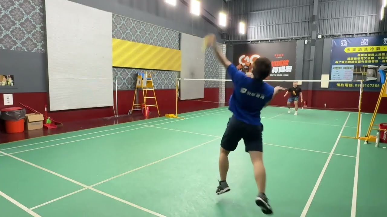 藏龍羽球旗美館 男單 王峙錥 VS 黃子齊