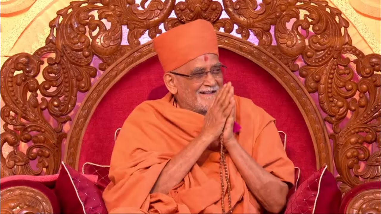 Atmiya Yuva Mahotsav Chhanbhoi 2025, HDH Prem Swaroop Swami Maharaj Ashirwad