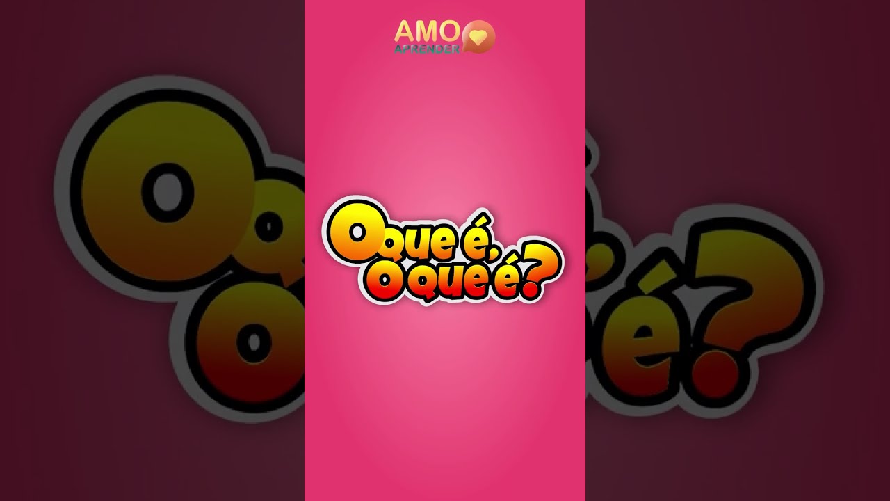 CHARADAS CURTAS E ENGRA&Ccedil;ADAS, O QUE &Eacute;, O QUE &Eacute;?C_ _ _ _ _ #shorts #oque&eacute;oque&eacute;