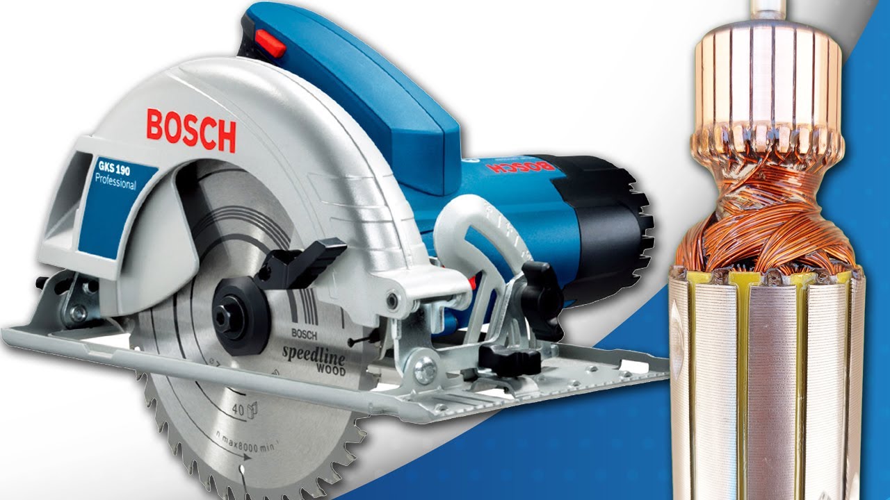 Bosch GKS 190 Professional Circular Saw  (ARMATURE & COIL WINDING)