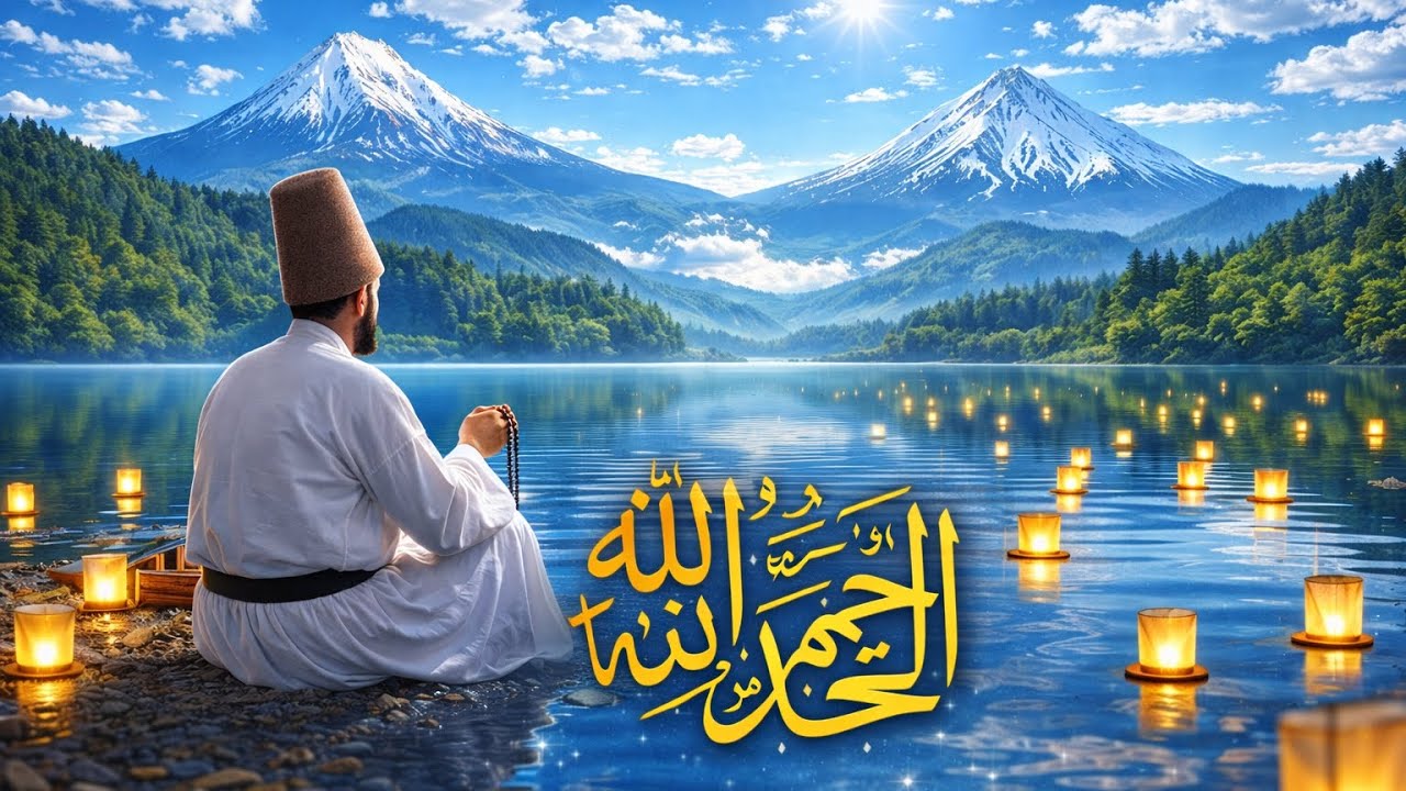 Beautiful Islamic Dhikr by the Lake – La Ilaha Illa Anta Subhanaka