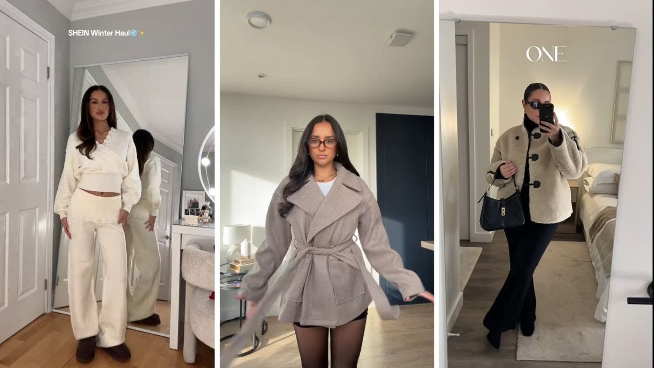 Shein Haul Winter tiktok compilation 1