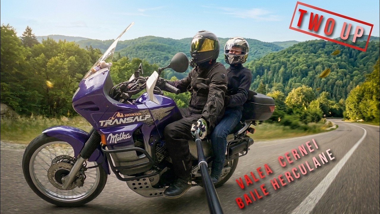 1998 Honda Transalp XL 600 V PD10 Romania Baile Herculane Valea Cernei