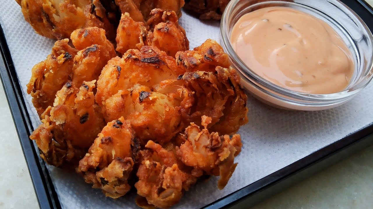 Blooming Onion Recipe l Quick & Easy Snacks l Blooming Onion Fry l How To Make Easy Blooming Onion