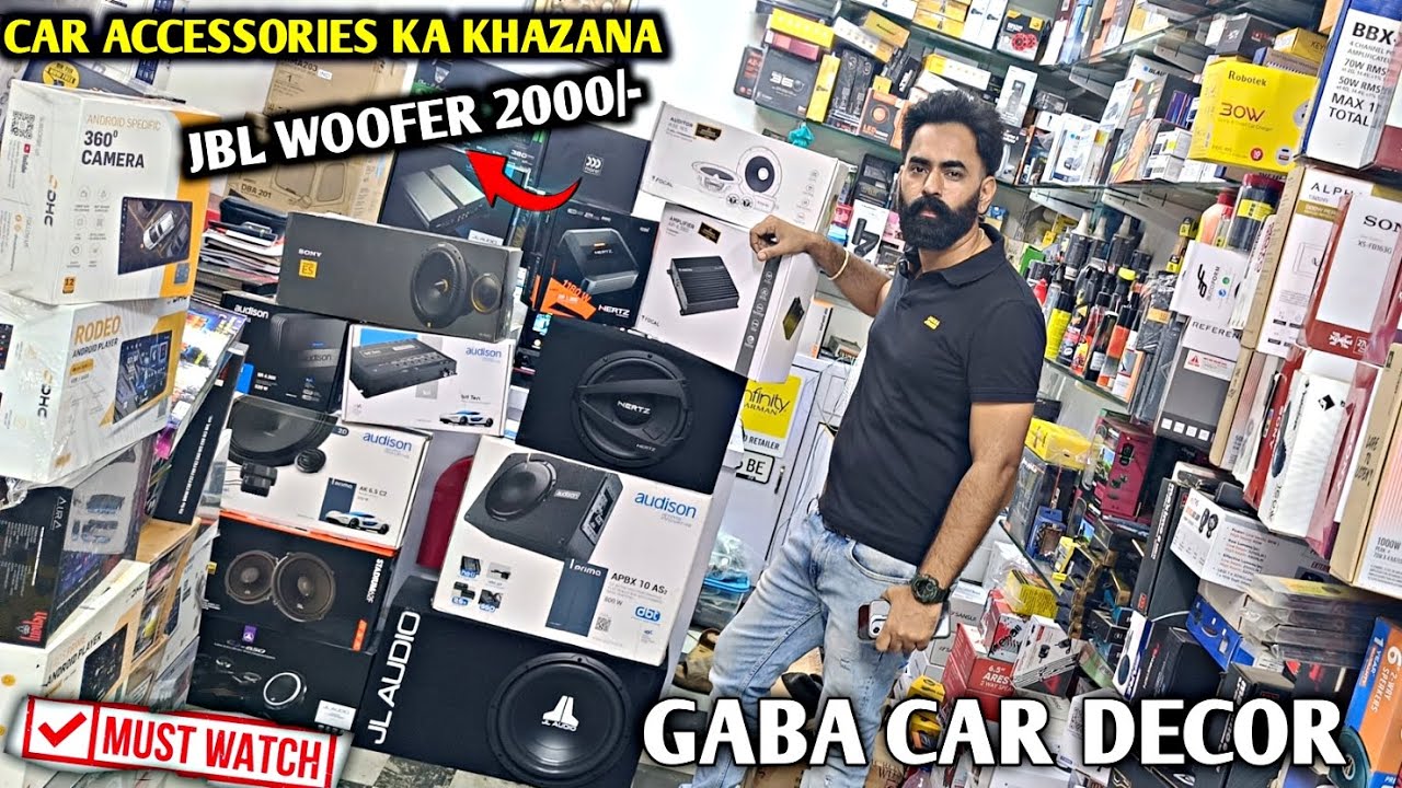 Wholesale Car Accessories 🔥₹2000/- JBL/ANDROID Touch Screen, Led ,Hid ,PPF, |Gaba Car Decor kolkata