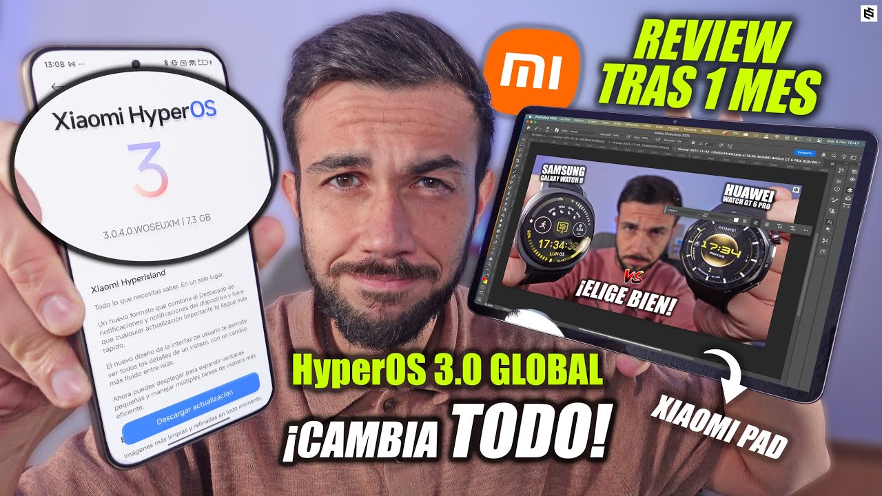 Tengo XIAOMI HyperOS 3 hace 1 MES y es una REVOLUCI&Oacute;N!🤯REVIEW