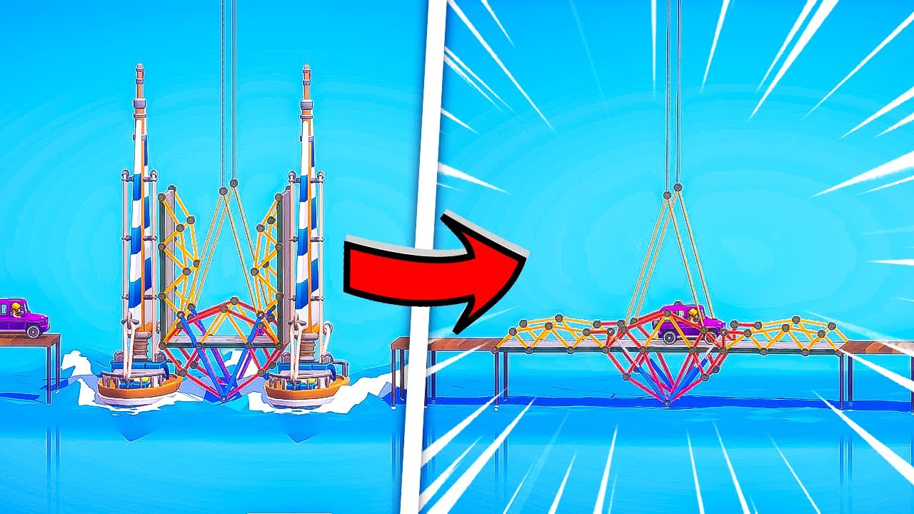 Engineering ILLEGAL bridges in Poly Bridge 3!