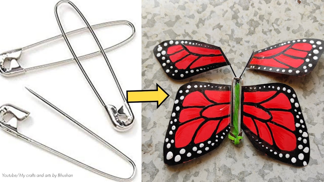 Amazing DIY hack Flying Butterfly, How to make a butterfly robot run on a rubber band