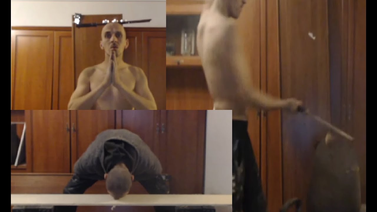 Bagietka Michael - trening Shaolin