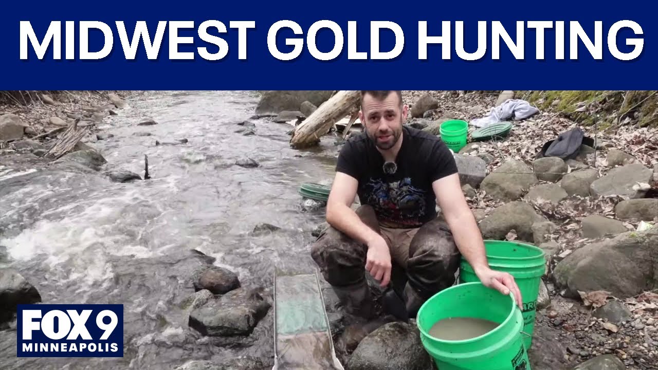Panning for gold in Minnesota? Glacial Gold Hunter shows how its done