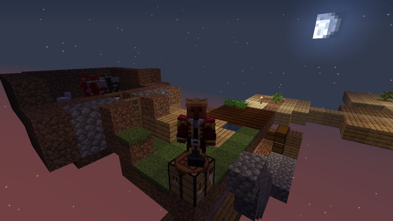 Летсплей один блок №1