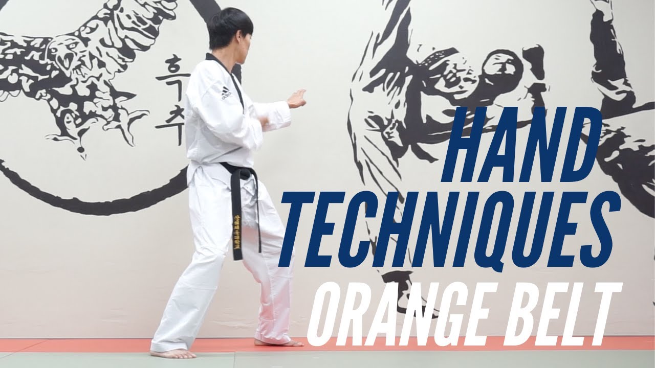 Taekwondo Hand Techniques, Orange Belt Curriculum