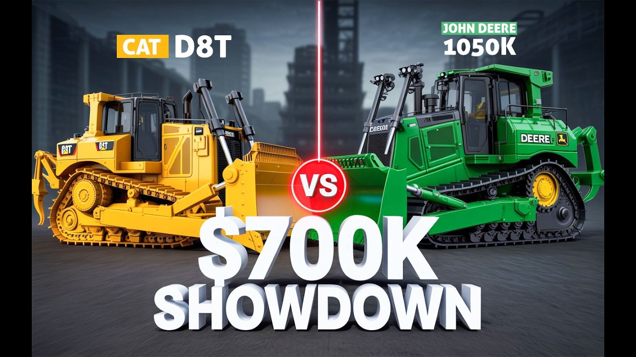 Cat D8T против John Deere 1050K | Результаты шокируют всех