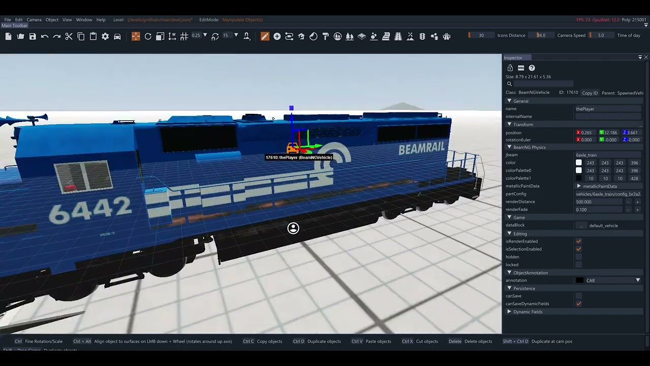 How To Place Train On Tracks in BeamNG.drive