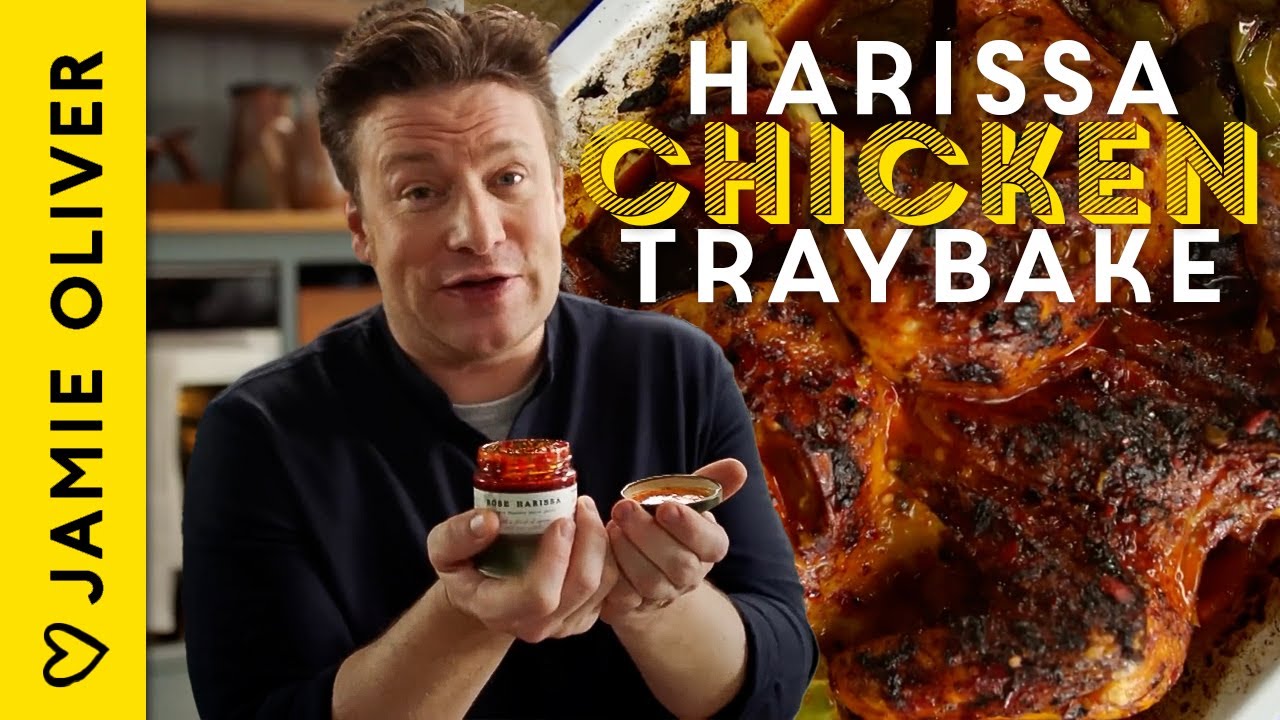 Easy Harissa Chicken | 5 Ingredients Quick & Easy | Jamie Oliver